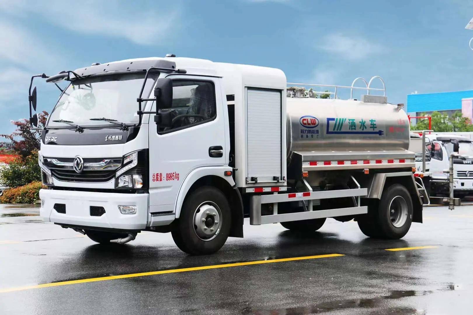 東風(fēng)凱普特純電動(dòng)5方灑水車(chē)價(jià)格及新能源綠化噴灑車(chē)廠家推薦